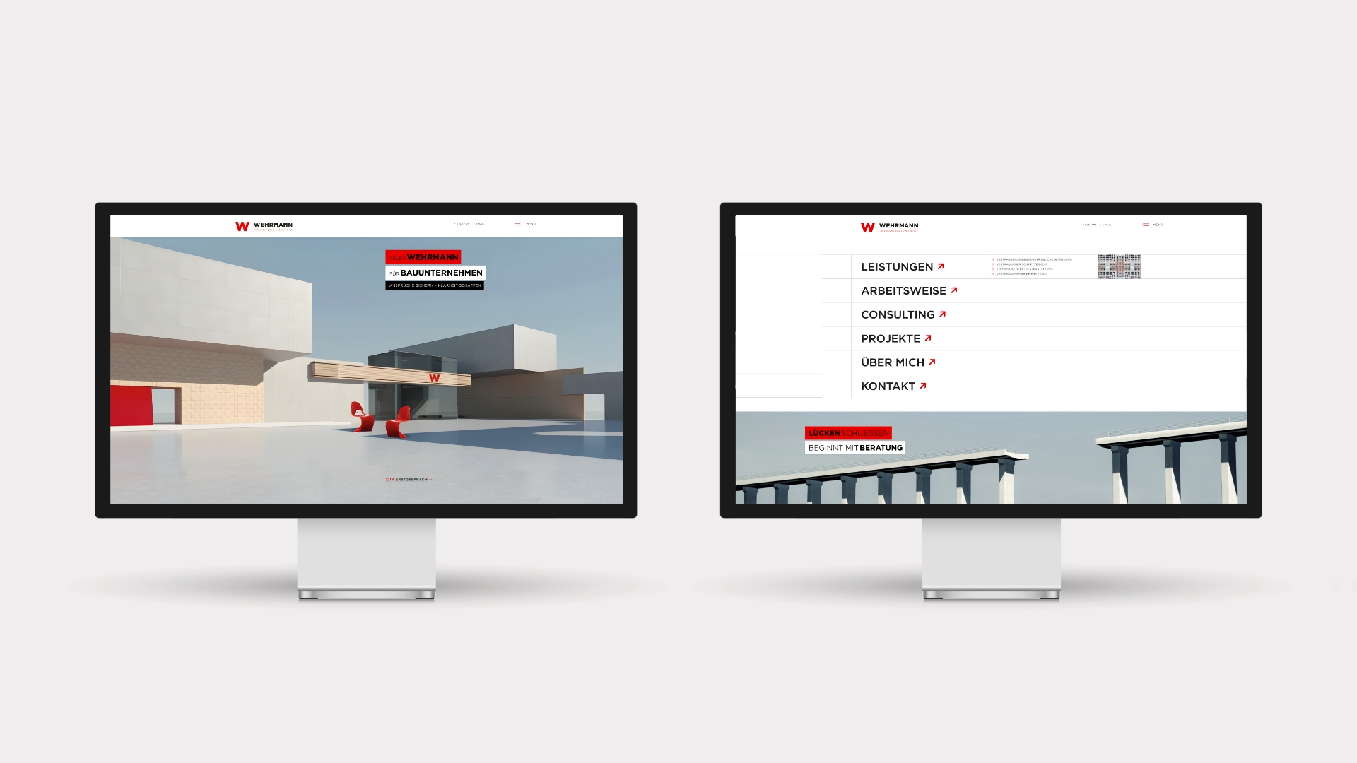 WEHRMANN Website Ansicht 1